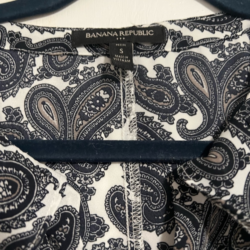 Banana Republic Flower Top Size S